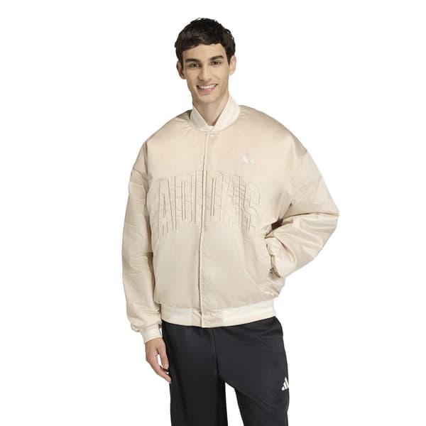 Adidas Bomberjacka med stor logotyp för män