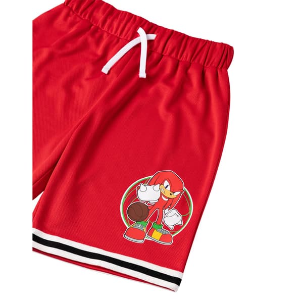 Sonic The Hedgehog Boys Knuckles Basketball Kit
