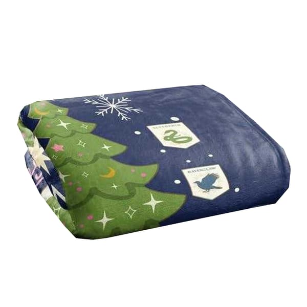 Harry Potter Hogwarts Christmas Tree Blanket