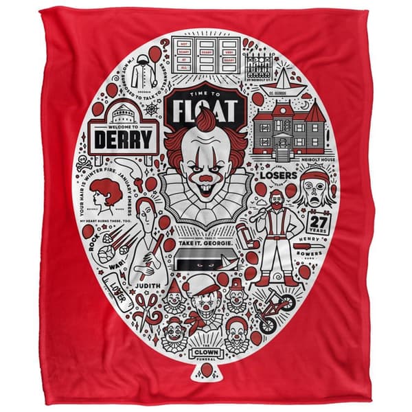 It Pennywise Balloon Soft Touch Blanket