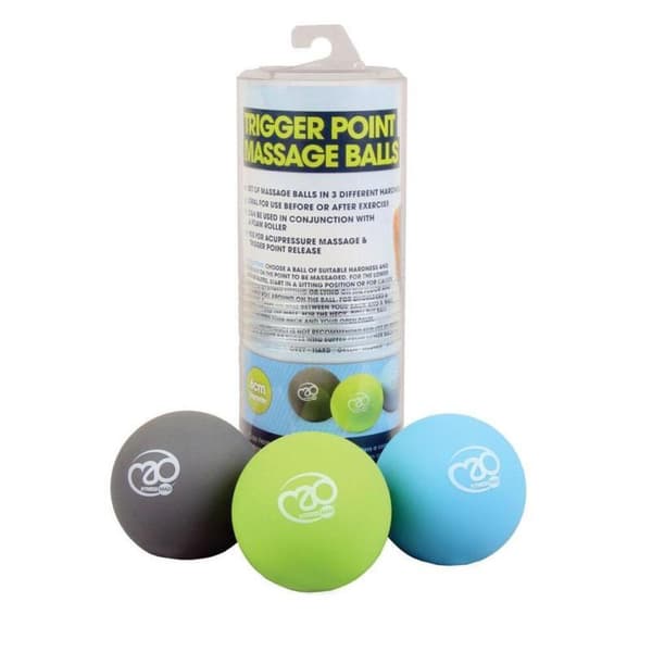 Fitness Mad Massagebollar Set (3-pack)