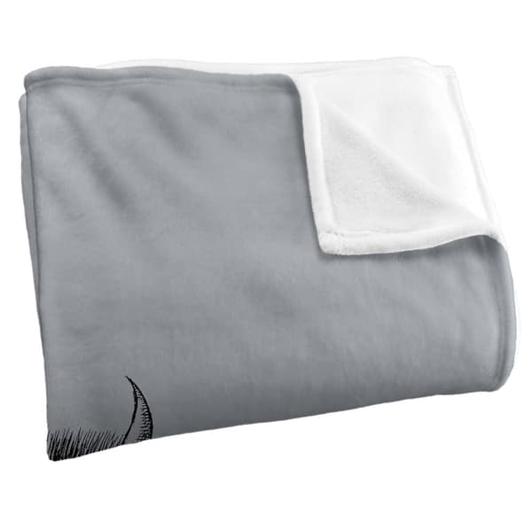 Where The Wild Things Are Line Art Soft Touch Blanket