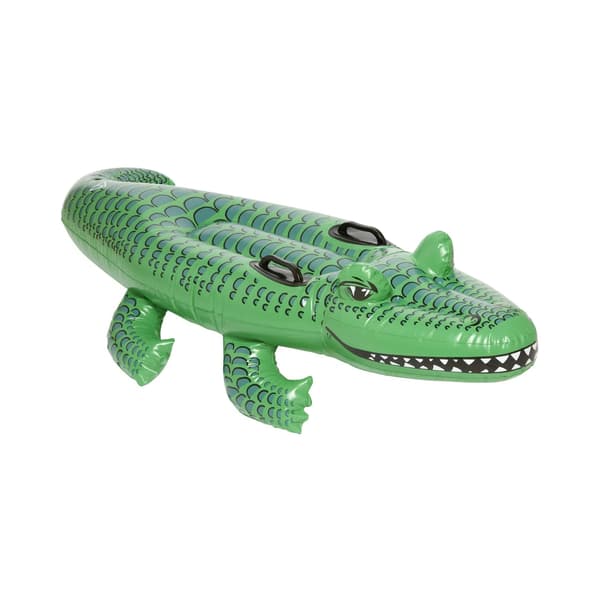 Smiffys Plastic Crocodile Inflatable
