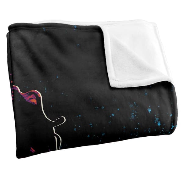 Syd Barrett Silky Splatter Supersoft Blanket
