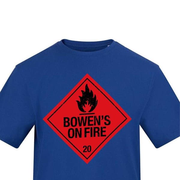 AWD miesten Bowen´s On Fire T-paita