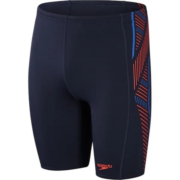 Speedo Mens Stripe Textile Technical Jammer Shorts