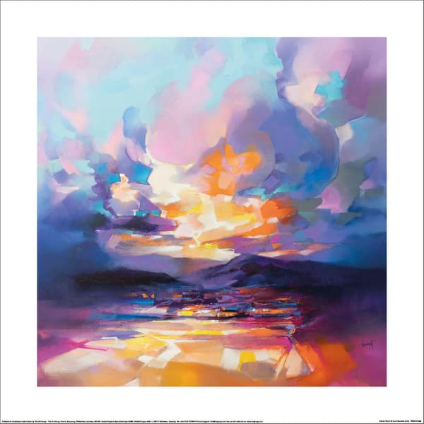 Scott Naismith Aerial Flow Konsttryck