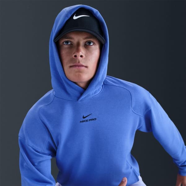 Nike Mens Pro Regular Training Pullover Hoodie