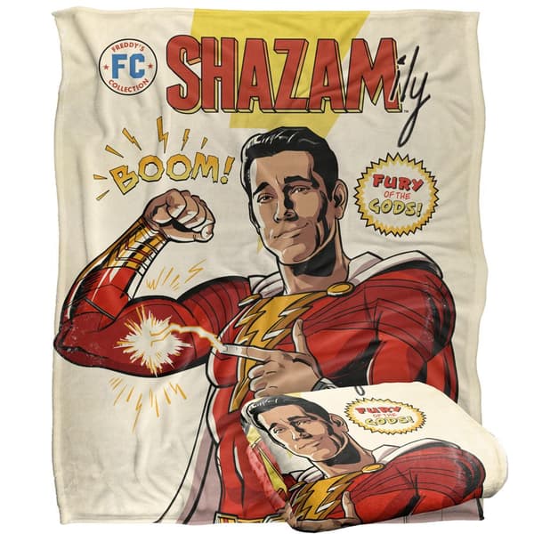 Shazam serietidningsfilt