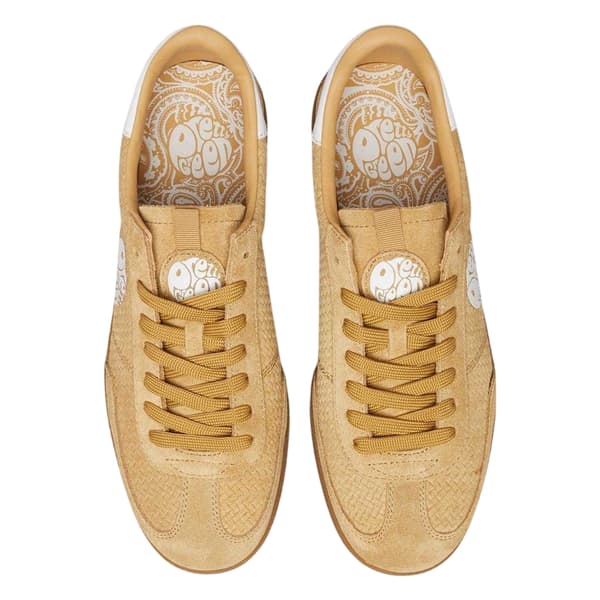 Pretty Green Mens Ramblas Suede Trainers