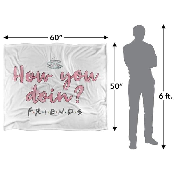 Friends How You Doin? Soft Touch Blanket