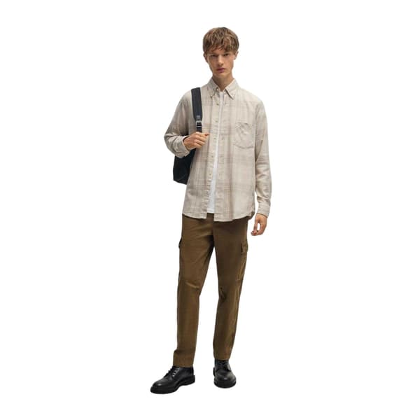 Boss Mens Rickert_M Regular Button-Down Shirt