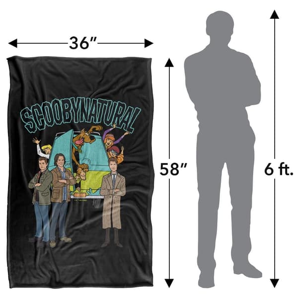 Scooby Doo Scoobynatural Soft Touch Blanket