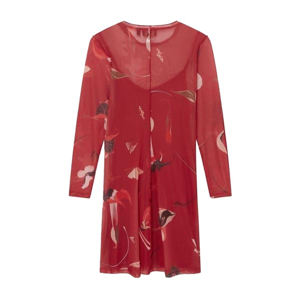 Ted Baker Naisten Mesh Pitkähihainen Minimekko