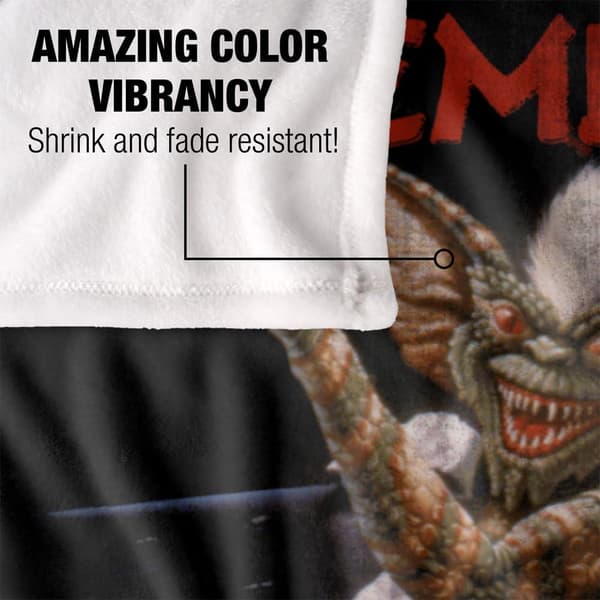 Gremlins Mohawk Affisch Mjuk Filt