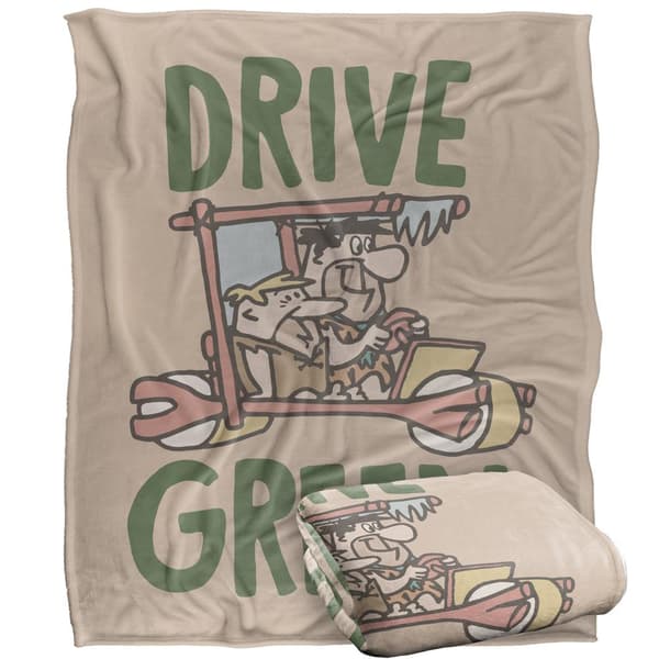 The Flintstones Drive Green -viltti