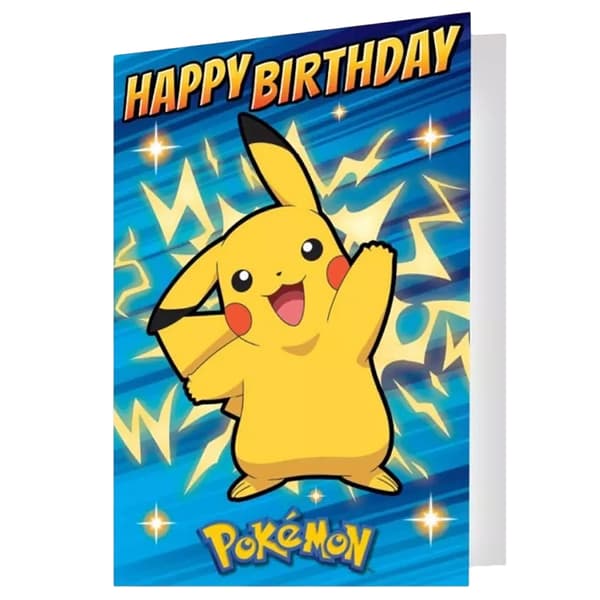 Pokemon 3D & Lenticular Birthday Card