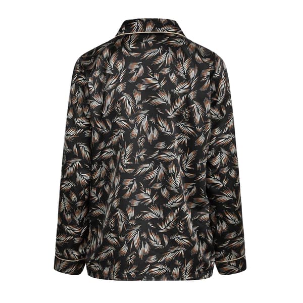 CCDK Copenhagen Dam Josephine Bladtryck Satin Pyjamastopp