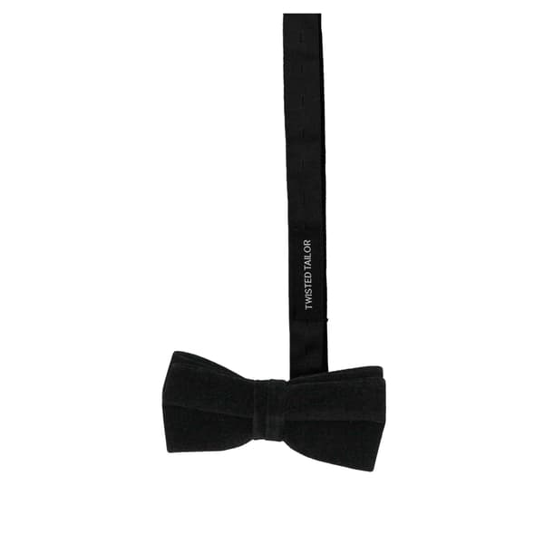 Twisted Tailor Velvet Formal Bow Tie