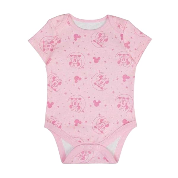 Disney Baby Minnie Mouse Bodysuit (5-pack)