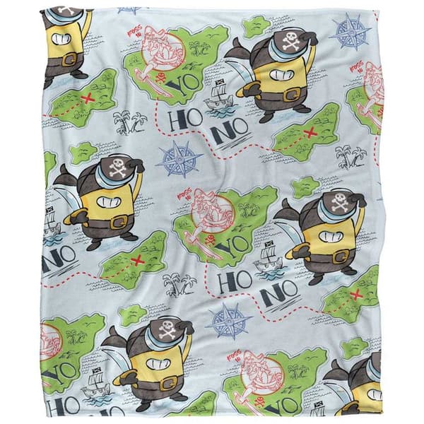 Minions Pirate Island Blanket