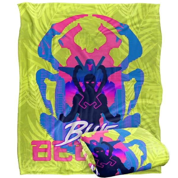Blue Beetle Silhuettfilt