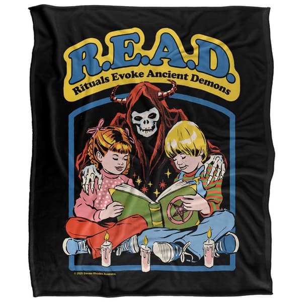 Steven Rhodes Read Soft Touch Blanket