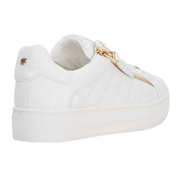 Dune London Womens/Ladies Eisel Quilted Quilted Side Zip Flatform Trainers