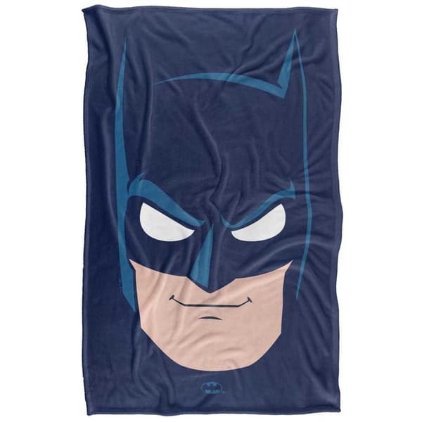 Batman Large Face Blanket