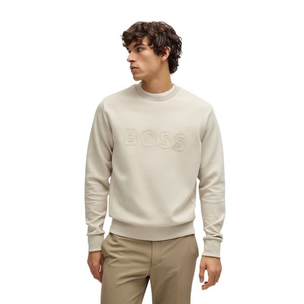 Boss Mens Crew Neck Regular Sweatshirt