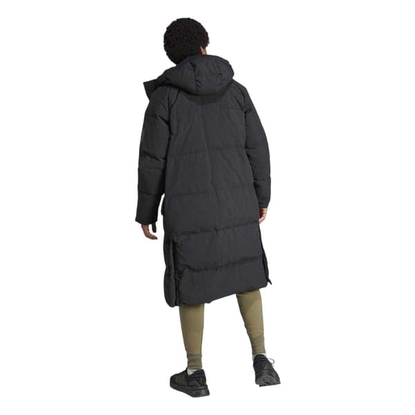 Adidas Lång Pufferjacka för Herr med Dunfyllning