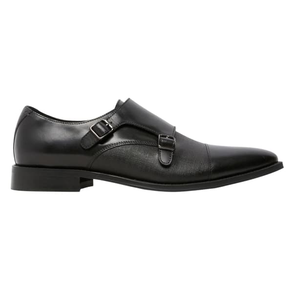 Where's That From Mens Double Monk Strap Flat Formal Shoes