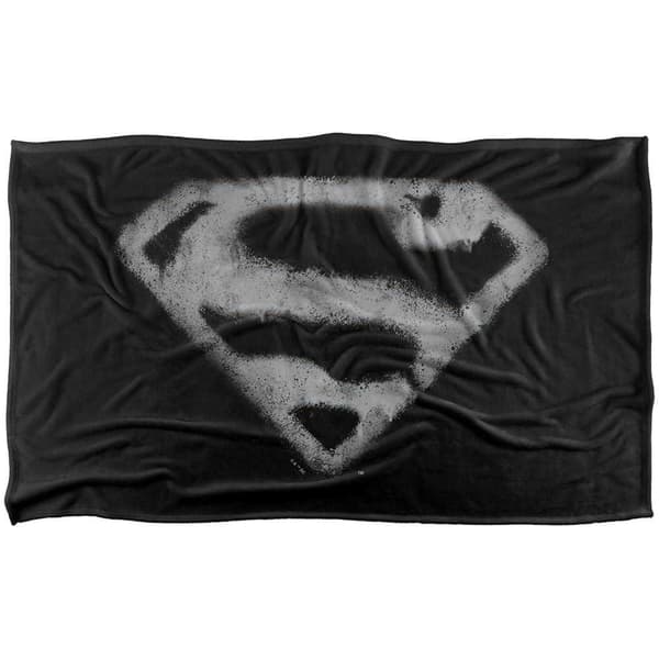 Superman 2010 Shield Soft Touch Blanket