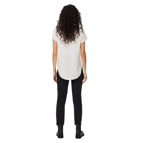 Vero Moda Dam Crew Neck Kortärmad Blus