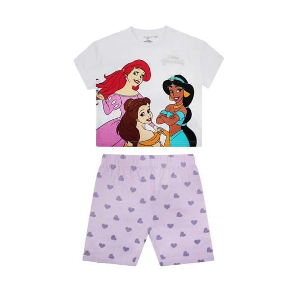 Disney Princess Barn T-shirt & Shorts Set