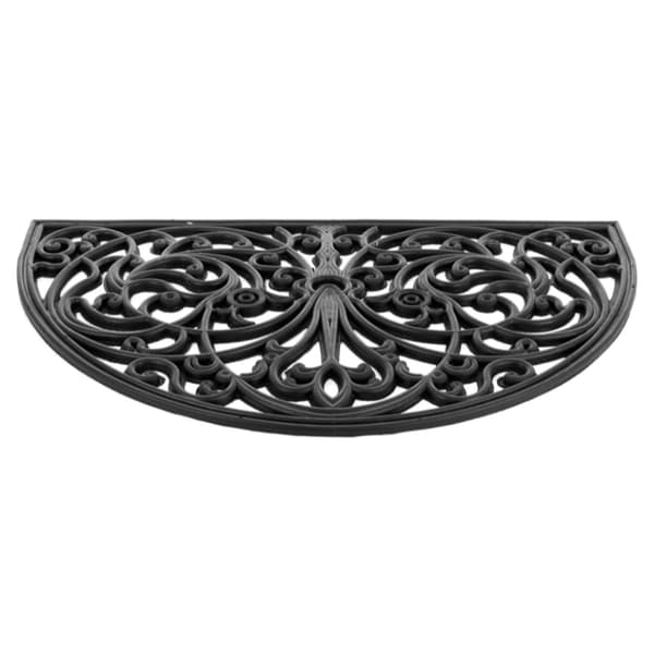 Sentry Bishop Half Moon Rubber Mat No 3 18 x 30''