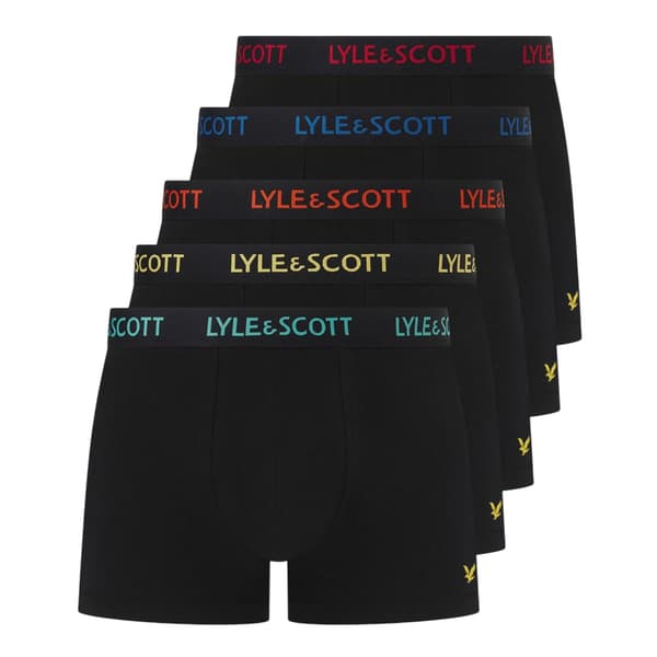 Lyle & Scott Herrkalsonger Core Plain (5-pack)