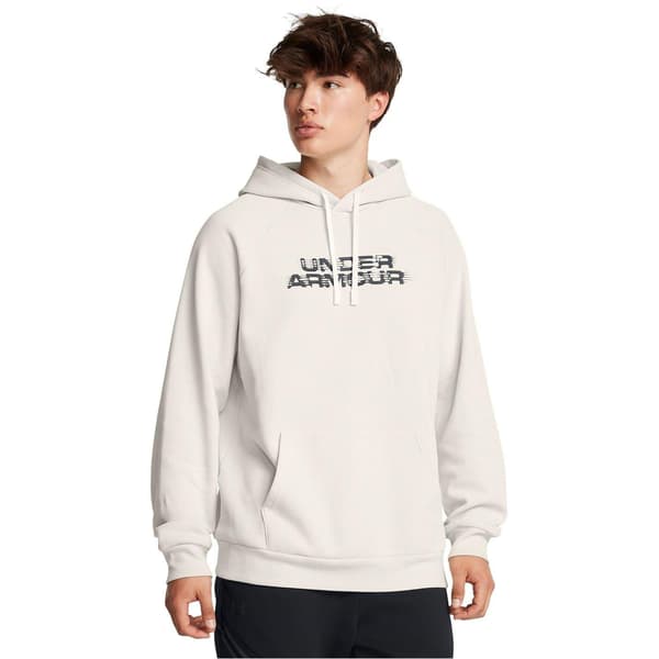 Under Armour Mens Rival Raglan Drawstring Hoodie