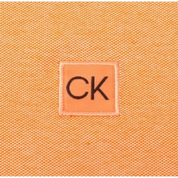 Calvin Klein Mens Patch Regular Polo Shirt