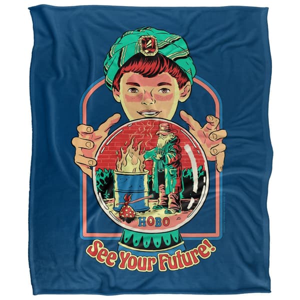 Steven Rhodes See Your Future Soft Touch Blanket