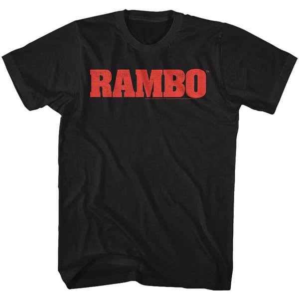 Rambo Miesten Logo T-paita