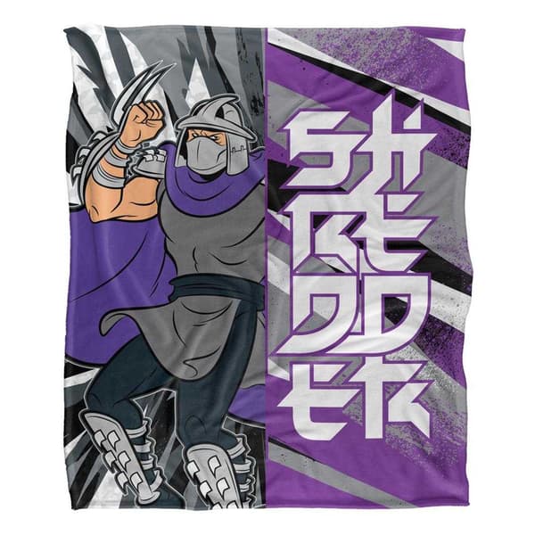 TMNT Silky Shredder Supersoft Blanket