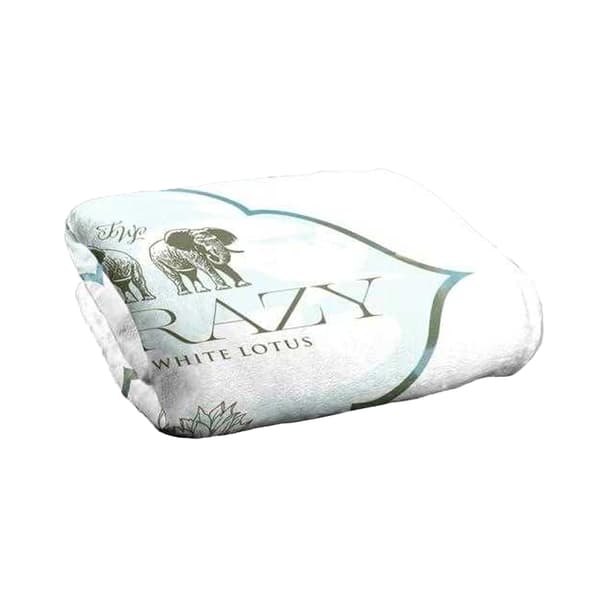 The White Lotus Go Crazy Soft Touch Blanket