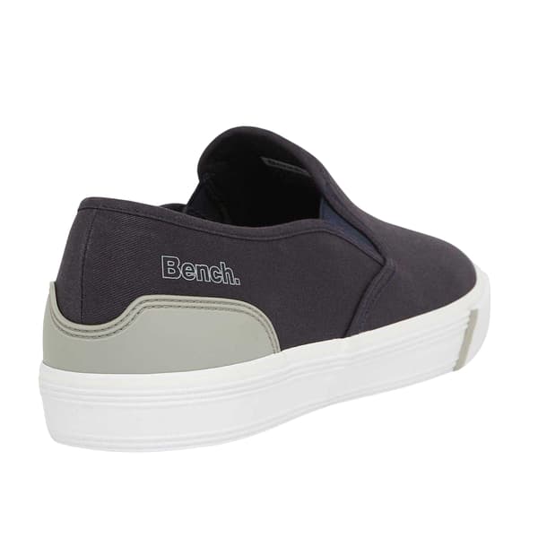 Bench Mens Plain Slip-on Flat Trainers