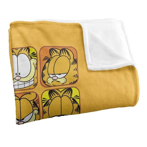 Garfield Silky Faces Supersoft Filt