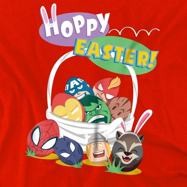 Marvel Lasten Hoppy Easter Eggs Heroes -huppari