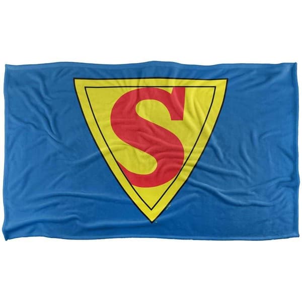Superman 1939 Shield Soft Touch Blanket