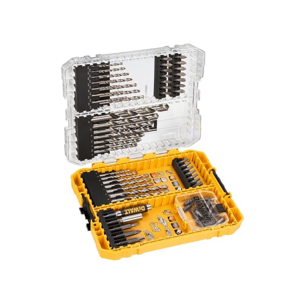 DeWALT Power Tools Dt70761 Blandet bor- og bitsæt, 72 dele