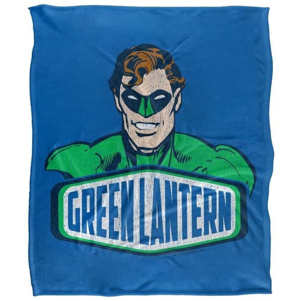 Green Lantern Banner Blanket