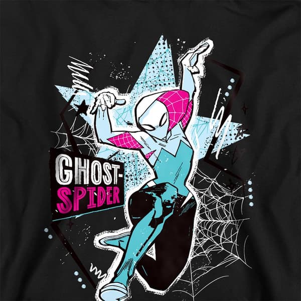 Spider-Man Barn/Kids Ghost-Spider Web Pull Over Hoodie